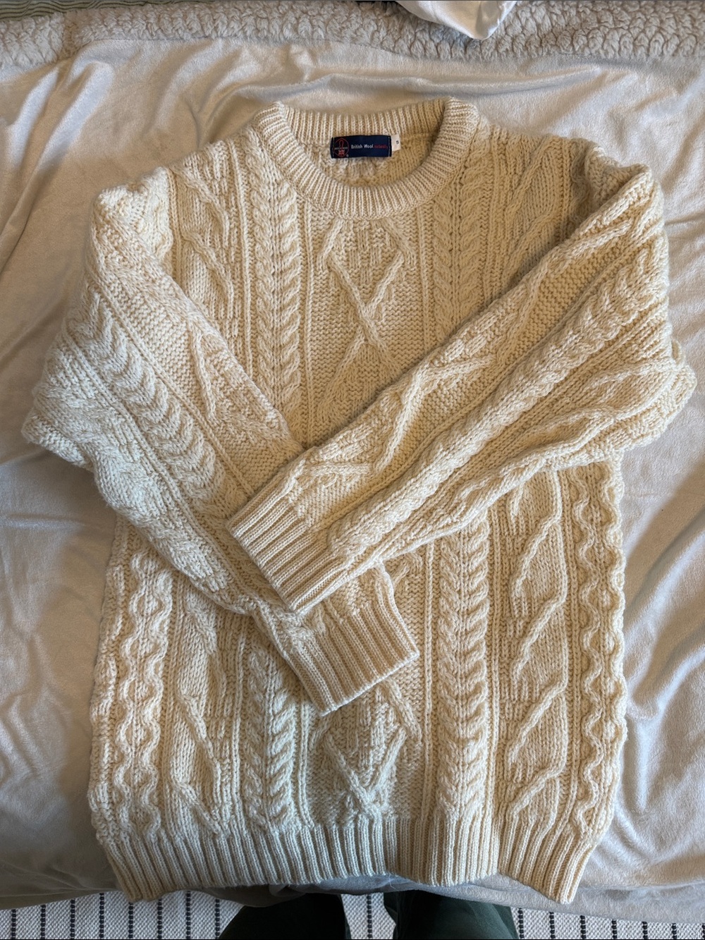 Wool Fisherman’s Sweater
